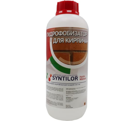 Гидрофобизатор для кирпича Syntilor Hydro Mattoni 1 кг 5555 1