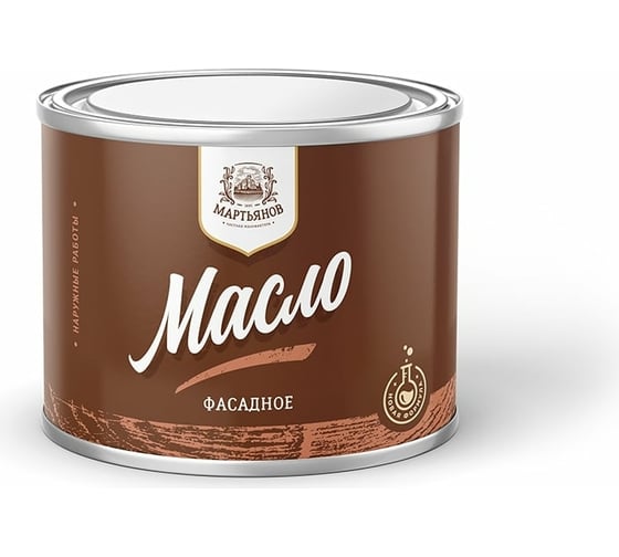 Фасадное масло МАРТЬЯНОВ 500 мл 200.220.500 1