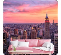 Фотообои Verol 3D на стену флизелиновые "Город" 300x283 см 377-ФФО-05960