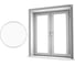 Комплект откосов QUNELL 200x1800x1800 белы KNL2040.07 1