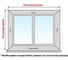 Комплект откосов QUNELL 200x1800x1800 белы KNL2040.07 3