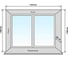 Комплект откосов QUNELL 200x1800x1800 белы KNL2040.07 4
