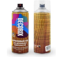 Аэрозольный тонирующий лак Decorix 520 мл, сосна 0119-01 DX