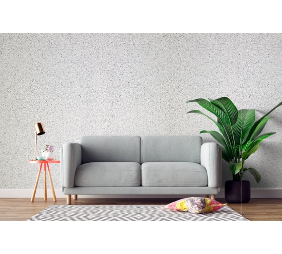 Штукатурка декоративная Silkplaster MIXART Absolute интерьерная светло-серая 5,5 кг 3030