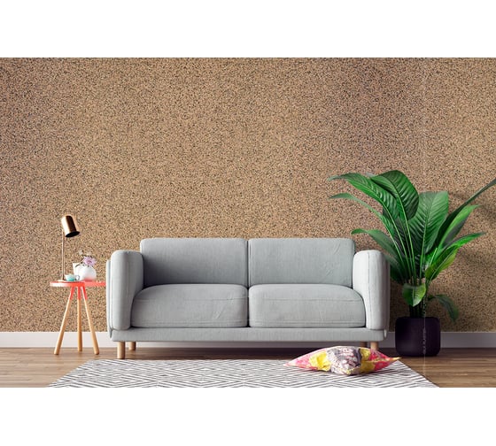 Штукатурка декоративная Silkplaster MIXART Absolute интерьерная красно-коричневая 5,5 кг 3033