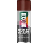 Аэрозольная грунтовка по ржавчине Decorix 400 мл, красно-коричневая 0108-11 DX