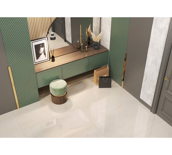 Керамогранит полированный LCM Studio Beige 600x1200 2 шт 60120STD11P