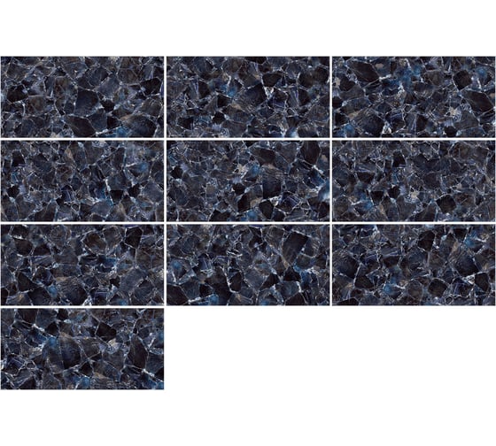 Керамогранит суперполированный LCM Adamant Blue 600x1200 (2 шт в уп/50,40 м в пал) 60120ADA23HG