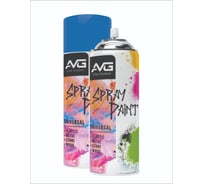 Краска аэрозольная универсальная AVG, голубой RAL 5012, 240 г №15