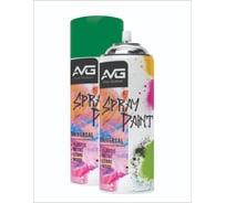 Аэрозольная краска универсальная AVG (зеленый) 240г RAL 6029 краска 240г №37 краска 240г №37
