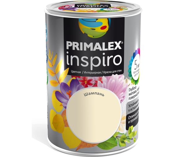 Краска Primalex Inspiro шампань 1л 420100R