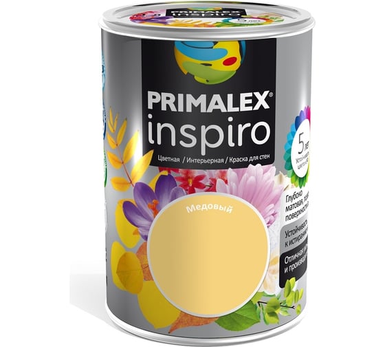Краска Primalex Inspiro медовый 1л 420105R 1
