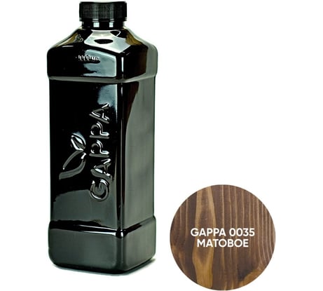 Масло с твердым воском GAPPA 0035 матовое, венге, 1 л М0035-1