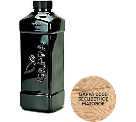 Масло с твердым воском GAPPA бесцветное, матовое, 1 л М0000-1