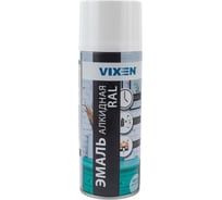 Алкидная эмаль VIXEN белая RAL 9003, аэрозоль, 520 мл 47807 VX19003