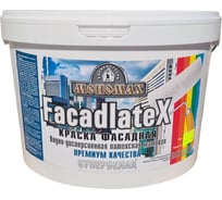 Фасадная краска Мономах Facadlatex, супербелая 14кг 3крфс14б