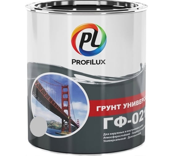 Универсальный грунт Profilux ГФ 021 серый 1,9кг Н0000004393