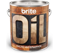 Интерьерное масло BRITE ведро 2,5 л 211154