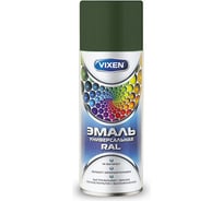 Универсальная эмаль VIXEN VX-16003 защитно-оливковая RAL 6003, аэрозоль, 520 мл 47796