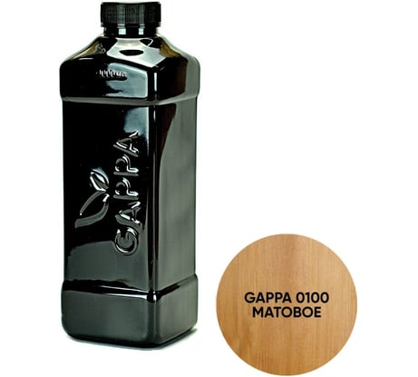 Масло с твердым воском GAPPA 0100 матовое, вишня, 1 л М0100-1