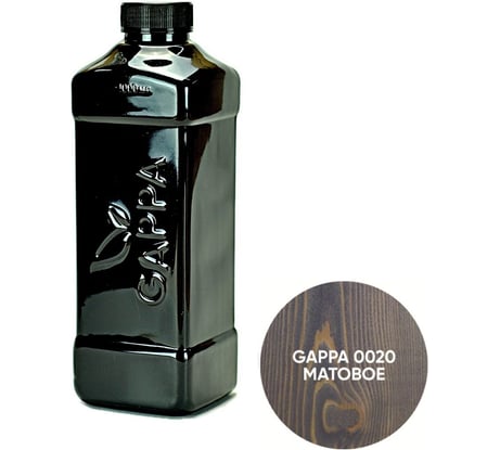 Масло с твердым воском GAPPA 0020 матовое, серый, 1 л М0020-1