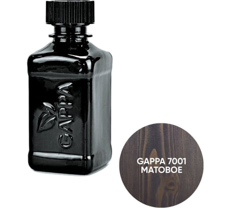 Масло с твердым воском GAPPA 7001 матовое, чёрный графит, 200 мл М7001-02