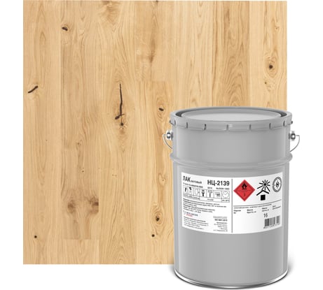 Лак НЦ-2139 ЯРОСЛАВСКИЕ КРАСКИ для изделий из дерева, бесцветный, матовый 16 кг П1671.3