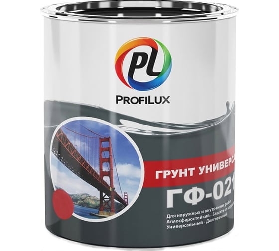 Универсальный грунт Profilux ГФ 021 красно-коричневый 1,9 кг Н0000004392
