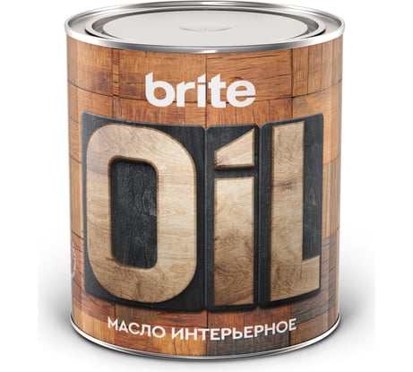 Интерьерное масло BRITE банка 0,75 л 211153