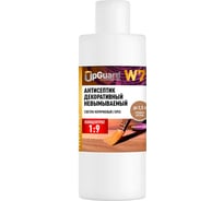 Невымываемый декоративный антисептик для защиты древесины на срок до 55 лет UPGUARD W7 250 мл, светло-коричневый (орех), концентрат 1:9 237-025