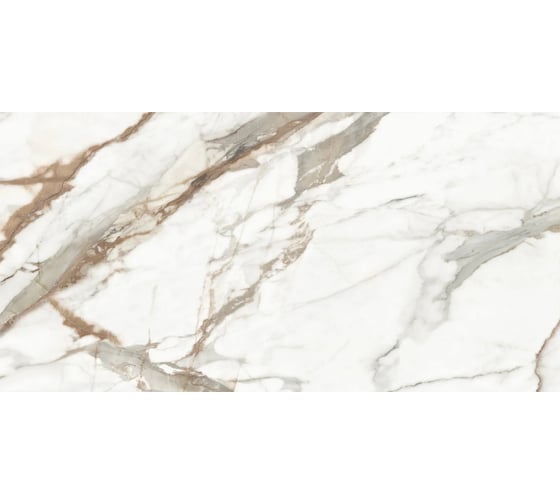 Керамогранит DELACORA Calacatta Premium матовый, карвинг, 1200x600 мм, 2 шт. в упаковке D120209M