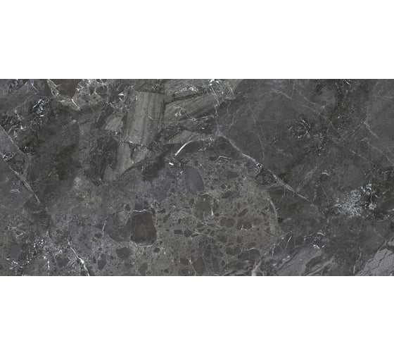 Керамогранит DELACORA Greiny Dark sugar-эффект, 600x1200x9,5 мм, 2 шт. в упаковке 60120GRY99