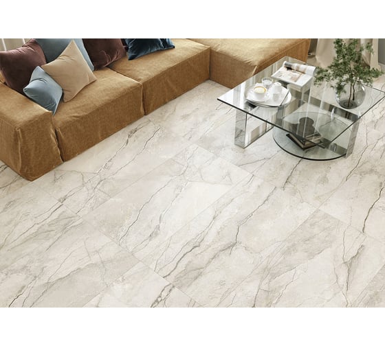 Керамогранит DELACORA Oregon Ivory матовый, карвинг, 1200x600 мм, 2 шт. в упаковке D12051M
