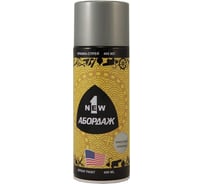 Термостойкая краска-спрей 1NEW ABORDAGE 1601 серебряная 600С AB-1601