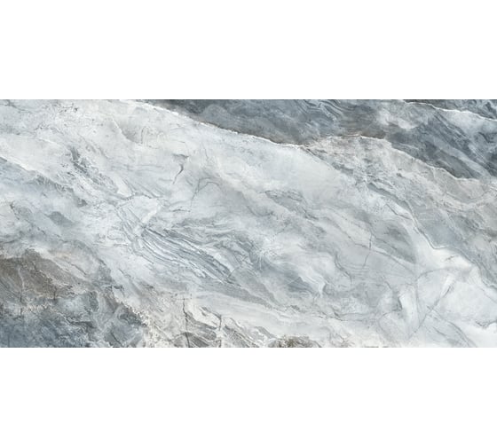 Керамогранит DELACORA Waterfall Blue матовый, карвинг, 1200x600 мм, 2 шт. в упаковке D12056M