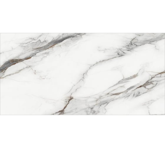 Керамогранит DELACORA Carrara Cersei матовый, карвинг, 1200x600 мм, 2 шт. в упаковке D120208M