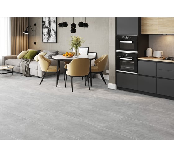 Керамогранит DELACORA Dixon Titan матовый, 1200x600 мм, 2 шт. в упаковке D12010M