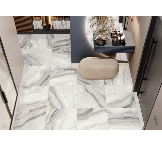 Керамогранит NewTrend Dream матовый, карвинг, 600x600 мм, 4 шт. D60217M