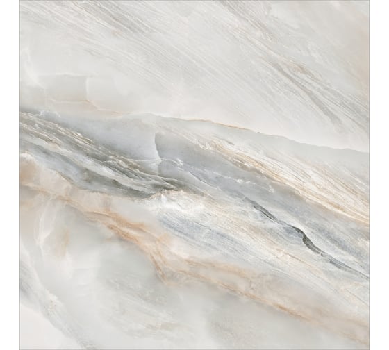 Керамогранит NewTrend Estelle Beige матовый, карвинг, 600x600 мм, 4 шт. D60227M
