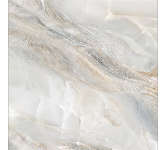 Керамогранит NewTrend Estelle Beige матовый, карвинг, 600x600 мм, 4 шт. D60227M
