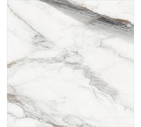 Керамогранит NewTrend Carrara Cersei матовый, карвинг, 600x600 мм, 4 шт. D60208M