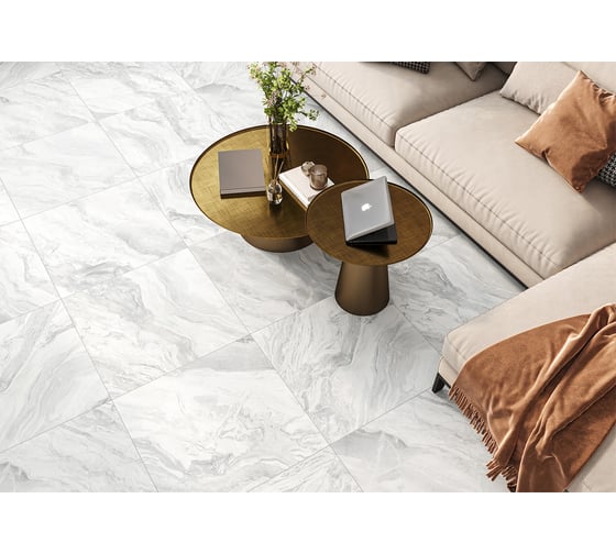 Керамогранит NewTrend Destone Gray матовый, 600x600x9,5 мм, 4 шт. GP40DES15R