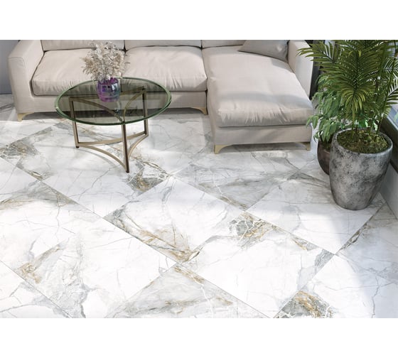 Керамогранит NewTrend Invisible Dark матовый, 600x600x9,5 мм, 4 шт. GP40INV55R