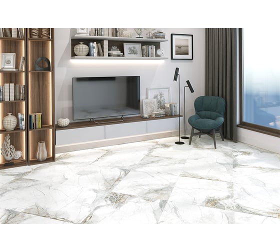 Керамогранит NewTrend Invisible Dark матовый, 600x600x9,5 мм, 4 шт. GP40INV55R