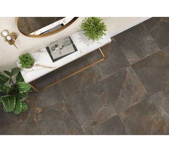 Керамогранит NewTrend Stoncrete Copper матовый, карвинг, 600x600 мм, 4 шт. D60223M