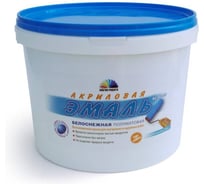 Эмаль акриловая белоснежная полуматовая ВД-АК-115 Магия Радуги 3 кг 14478 279581