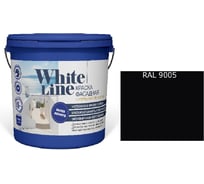 Краска фасадная ВД White Line RAL 9005 Сигнальный черный, ведро 16 л, 20,2 кг 4690417130344