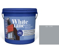 Краска фасадная ВД White Line RAL 7040, ведро 4,5л/7 кг 4690417130146