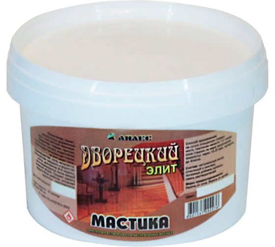 Мастика для пола Анлес Дворецкий-Элит желтая, 0,5 л 70266