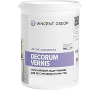 Защитный лак для декоративных покрытий VINCENT DECOR DECORUM VERNIS полуматовый 2,5л 103-069